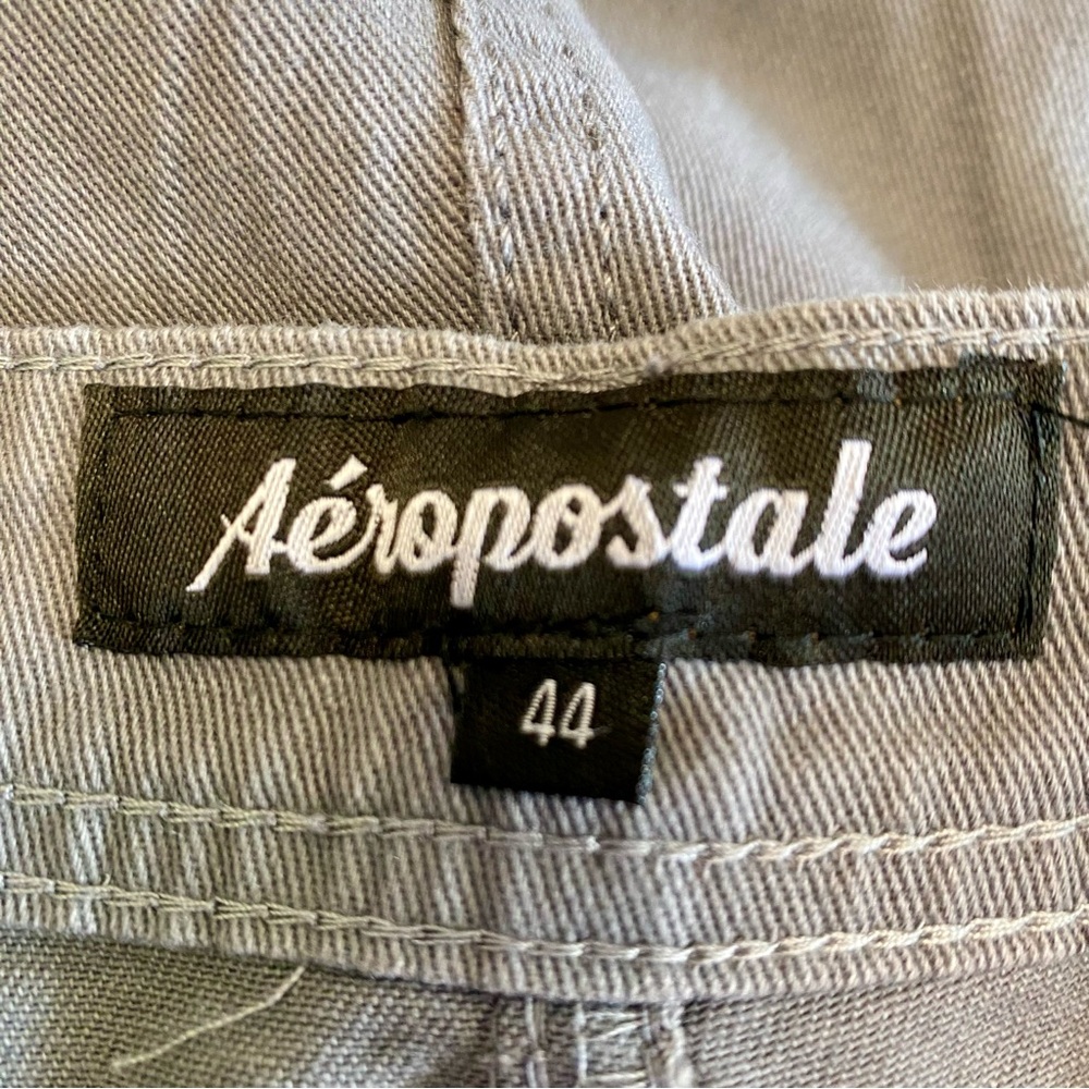 Aeropostale Sz 44 Gray Grey Men’s Cargo Shorts 🩳 W/ Belt NWT - Picture 3 of 6